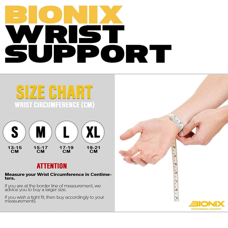 [Australia] - Bionix Wrist Support Brace - Excellent Carpal Tunnel Splint - Easily Adjustable and Breathable to Relieve Any Wrist Pain, RSI, Sprains,Tendonitis (Right, L) Right 