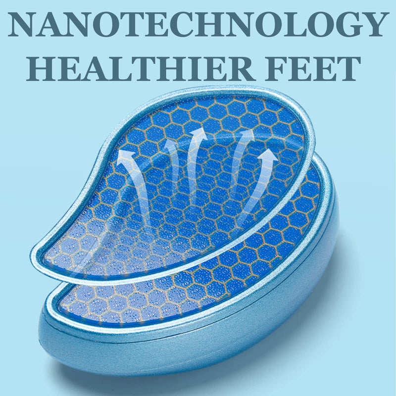 [Australia] - Foot Callus Remover,Hair Remover Stone Nano Glass 2 Pcs,Foot Scraper Hard Skin Remover Which Used Wet and Dry Callus Removal,for Hard&Dead Skin Foot Care(Pink+Blue) 