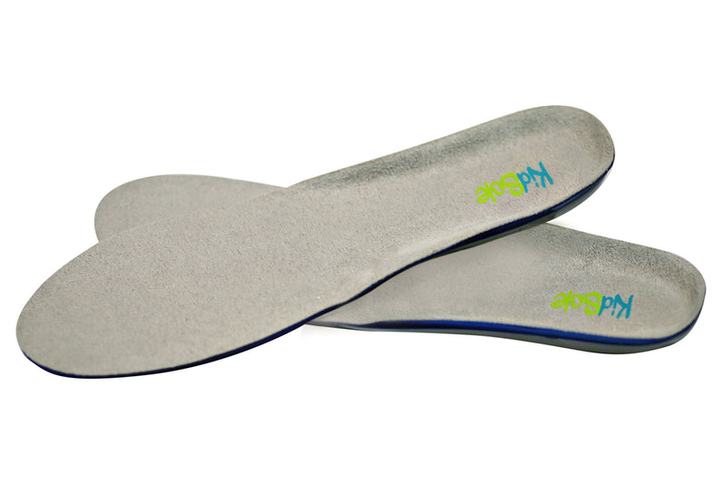 [Australia] - Children's Athletic Gel Insoles for Cushion and Comfort for Active Children ((24 cm) Kids Size 2-6) (24 CM) Kids Size 2-6 