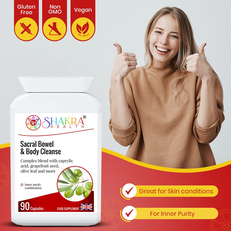 [Australia] - Sacral Bowel & Body Cleanse | Gastrointestinal Cleanse Support - Spirituality, Science & Supplements by Shakra Health 