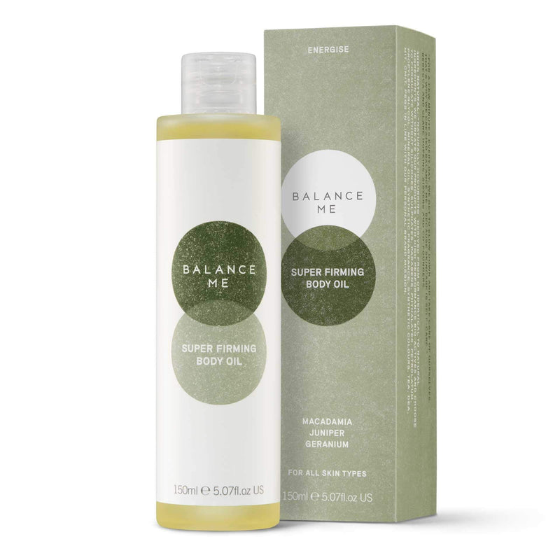 [Australia] - Balance Me Super Firming Body Oil ‚Äì with Geranium & Juniper ‚Äì Firms, Tones & Hydrates ‚Äì Targets Cellulite - For All Skin Types ‚Äì 100% Natural, Vegan & Cruelty Free ‚Äì 150ml 