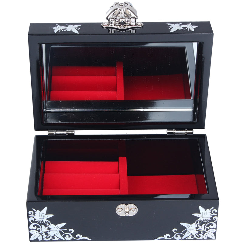 [Australia] - Small Jewelry Boxes Organizer Box Gift Box Mother Of Pearl Korea HJL1001 Purple 