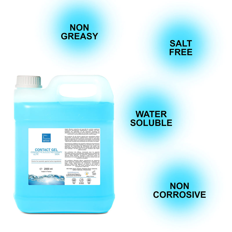 [Australia] - Conductive Gel 500 ml Ultrasound Gel Electrolysis Doppler Monitor ultrasonic ipl tens Pads Transmission Gel Health Monitor Electrodes Gel Pads Gel 500 ml (Pack of 1) 