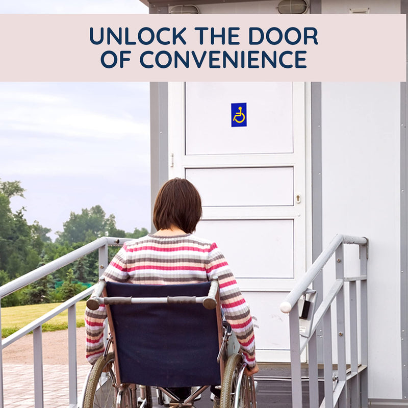 [Australia] - RADAR Blue Badge Co Genuine NKS RADAR Key for Disabled Toilets, Accessible Loos in the UK, Easy Turn Access Key, Ideal for Disabled Blue Badge Holders 