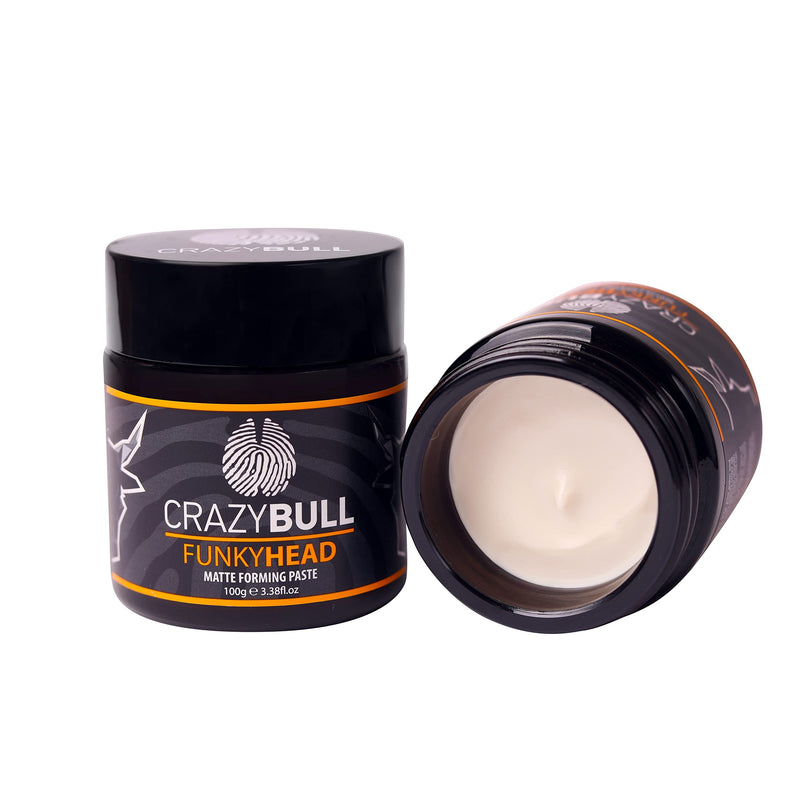 [Australia] - Crazy Bull Funky Head Matte Finish Forming and Styling Paste 100g 