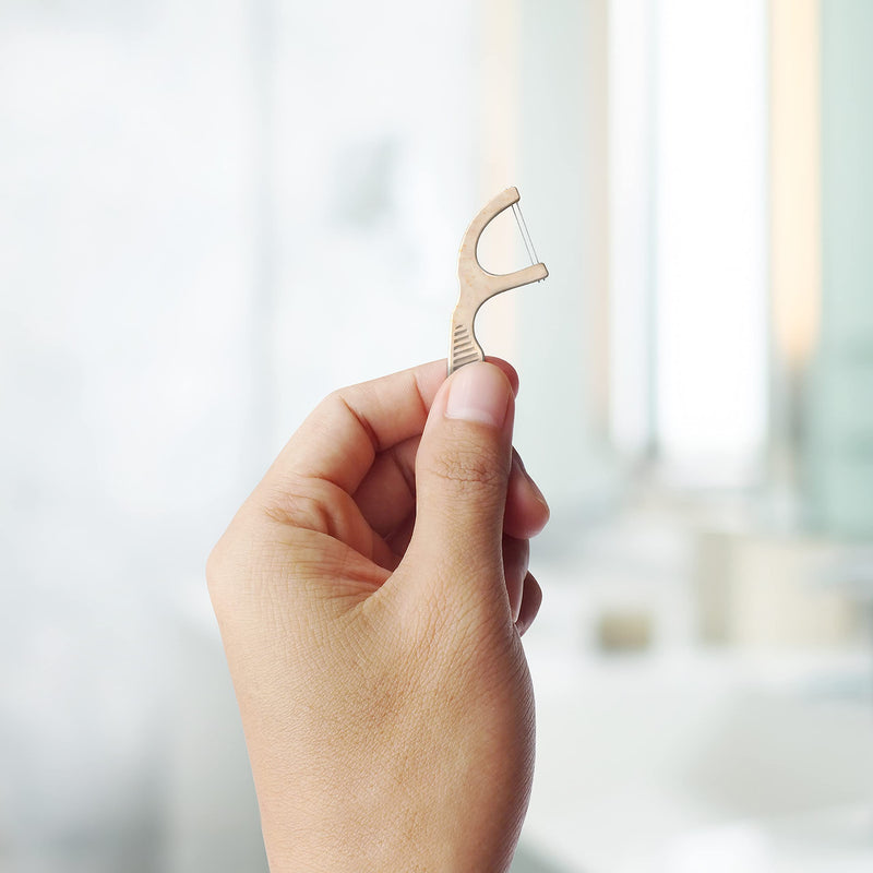 [Australia] - The Humble Co. Plant Based Floss Picks | Fresh Mint | Eco-Friendly, Vegan for Your Everyday Oral Care - Dentist Approved - Removes Plaque and Gives a Fresh Feel (1 x 50p) 50 Count (Pack of 1) 