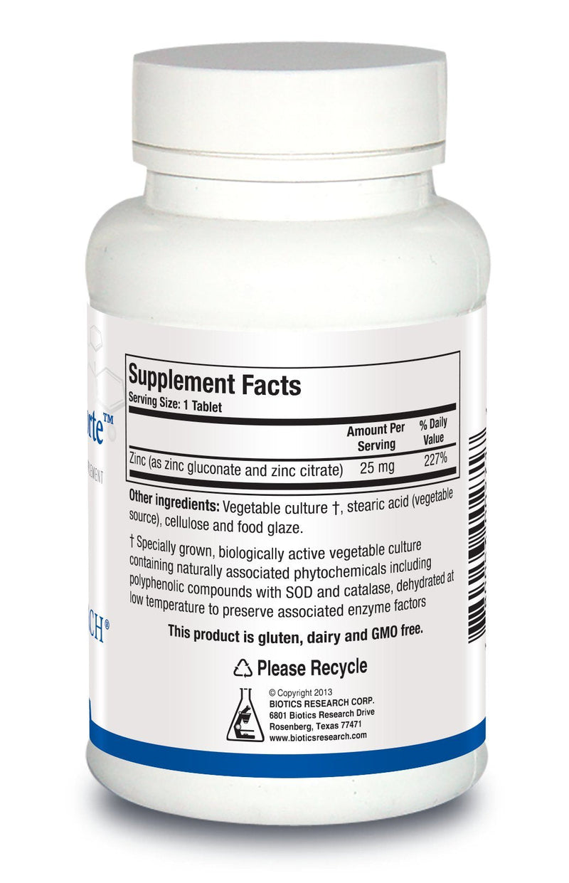 [Australia] - Biotics Research Zn-Zyme Forte Zinc - Zinc Supplement for Immune System Support 100 T 