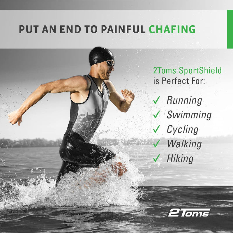 [Australia] - 2Toms Sport Shield Liquid Roll-On Chafing Protection 1.5 oz Colourless 