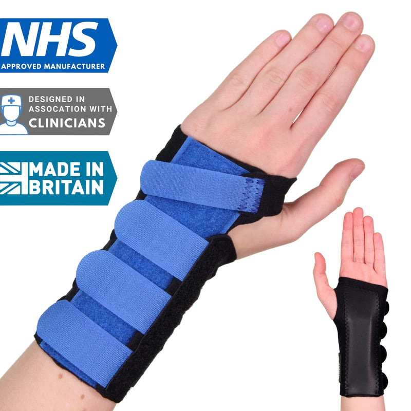 [Australia] - SOLACE BRACING Cool-Flow Wrist Support (6 Striking Colours) - British Made & NHS Approved Flexible Wrist Brace with Removable Splint - Advanced Breathable Stomatex Microclimate Technology - Ideal for Carpal Tunnel, Arthritis, Tendonitis, RSI, Gym, Work... 