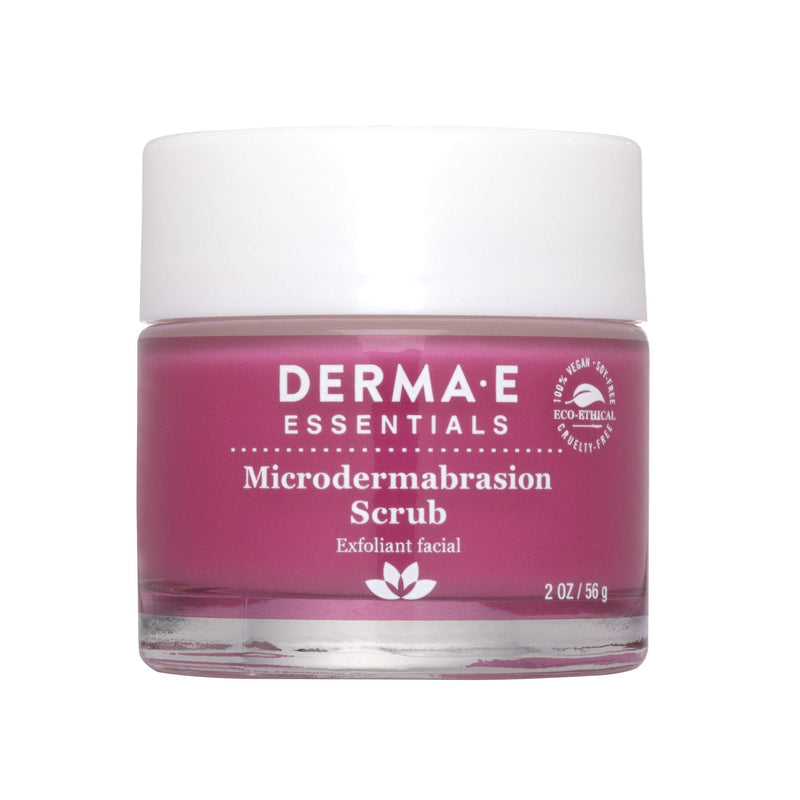 [Australia] - DERMA E Microdermabrasion Scrub with Dead Sea Salt & Citrus Essential Oils – Facial Exfoliating Scrub Smooths, Revitalizes and Renews – Ideal for Scars and Wrinkles, 2oz 