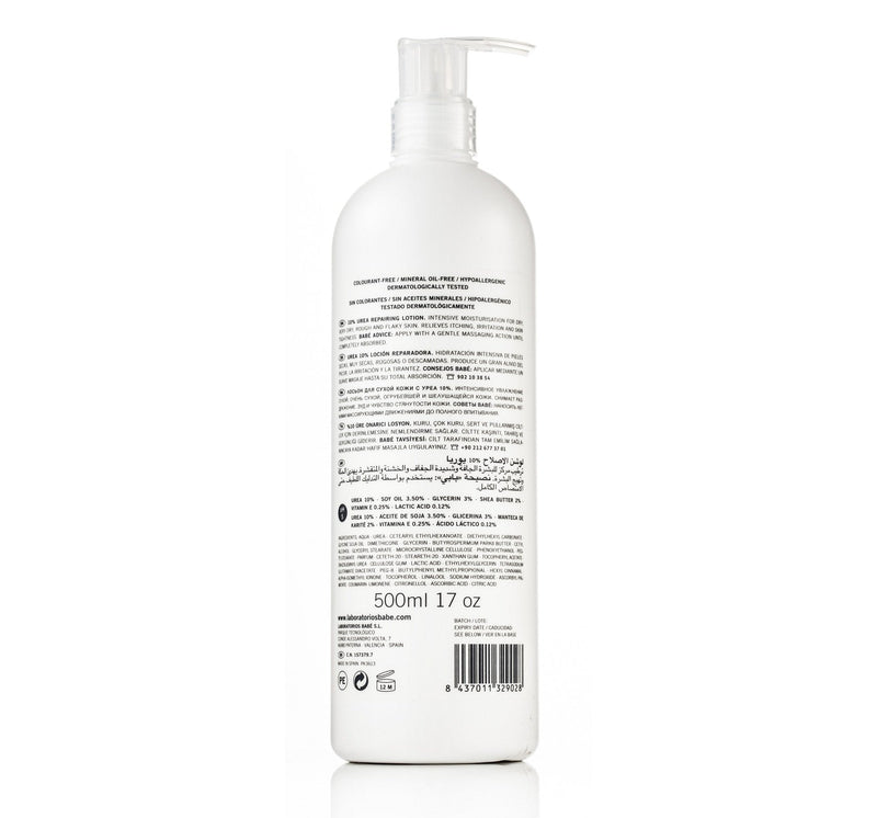 [Australia] - Babe Laboratorios 10 Percent Urea Repairing Lotion 500ml 