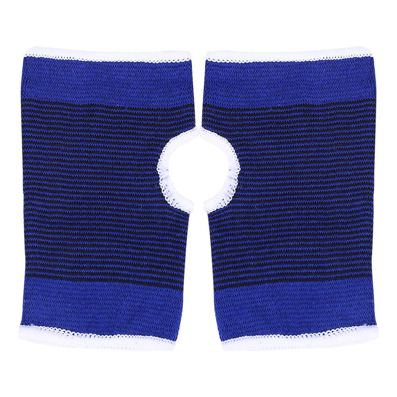 [Australia] - Alomejor 1 Pair Wrist Brace Elastic Wristband Wrist Palm Brace Carpal, Ideal Support for Sports Gym Protector Sprained Wrists and Hands Blue 