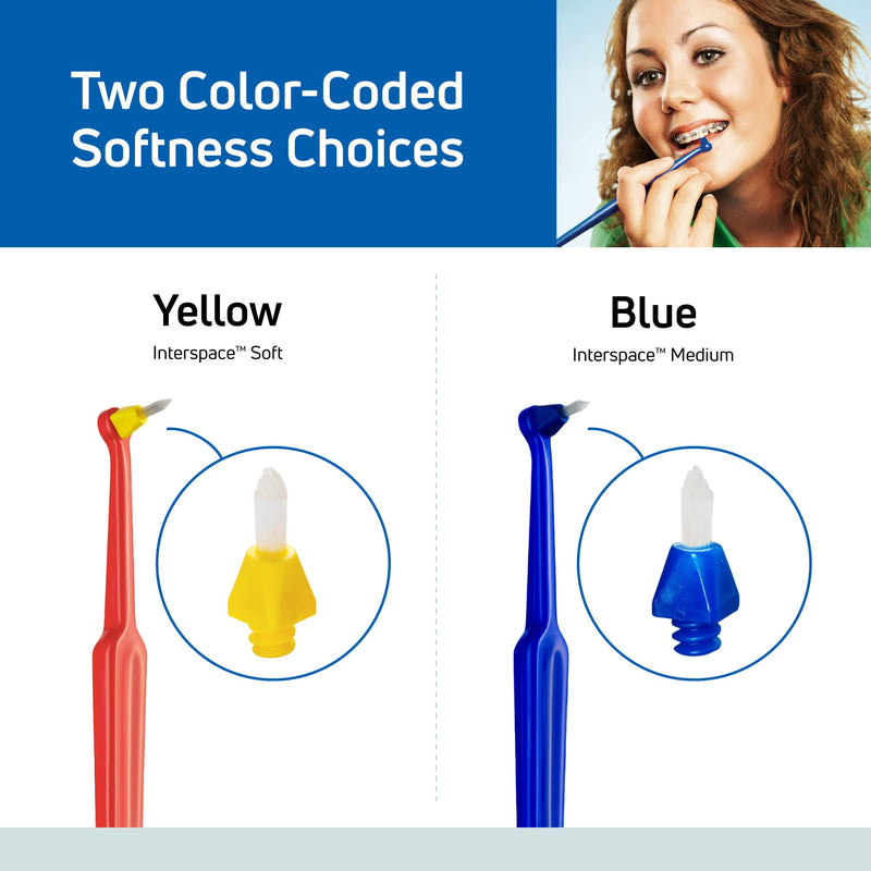 [Australia] - TePe Interspace Brush (Medium) With 12 Heads (Assorted Colors) 