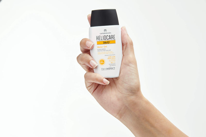 [Australia] - Heliocare 360¬∞ Water Gel SPF50+ 50ml / Sun Cream For Face/Daily UVA, UVB Visible light and infrared-A Anti-Ageing Sunscreen Protection/Dry and Normal Skin Types/Hydrating 
