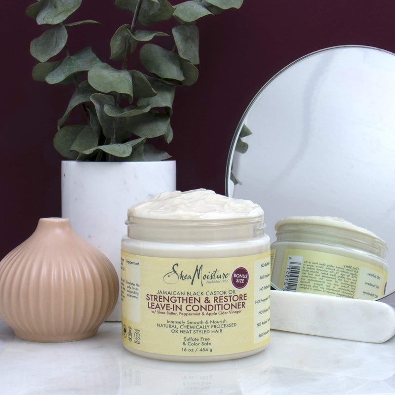 [Australia] - Shea Moisture Jamaican Black Castor Oil Strengthen/Grow and Restore Leave-In Conditioner 16 oz 