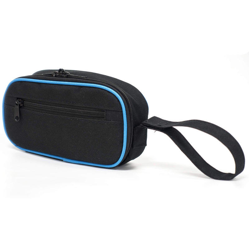 [Australia] - Creative Outdoor Medical Travel Case | Diabetic Insulin Cooler | Insulated Bag with Reusable Freezer Gel Pack and ID Card | Black/Blue 