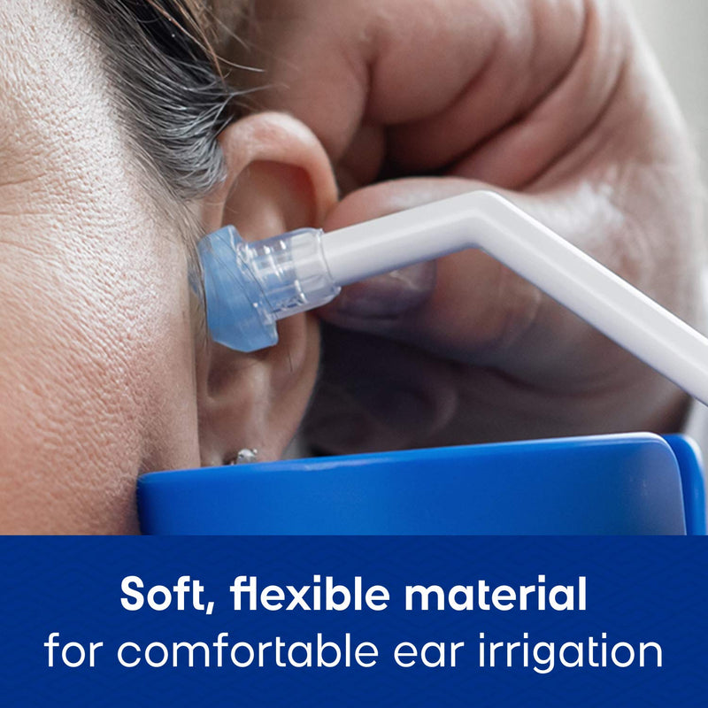 [Australia] - Bionix - OtoClear Ear Irrigation Tips, Earwax Removal Tips, Comfortable, Easy-To-Use, Pairs with Bionix Ear Cleaning Water Systems, For Safe Earwax Removal (40 Count) 40 Tips 