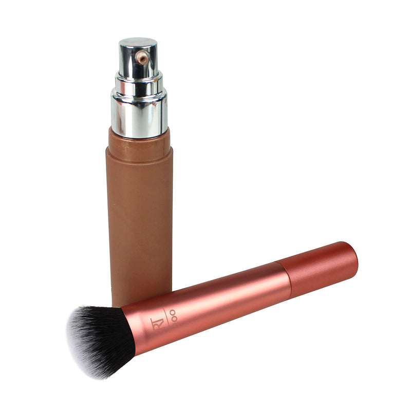 [Australia] - Real Techniques Professional Foundation Makeup Brush, For Even Streak Free Application, Packaging May Vary 