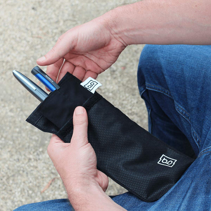[Australia] - Glucology Insulin Cooling 2 Pen Pouch | No Ice Pack or Batteries Needed | New Innovative Technology | Perfect for Travel | Duo Pen Pouch, Black 