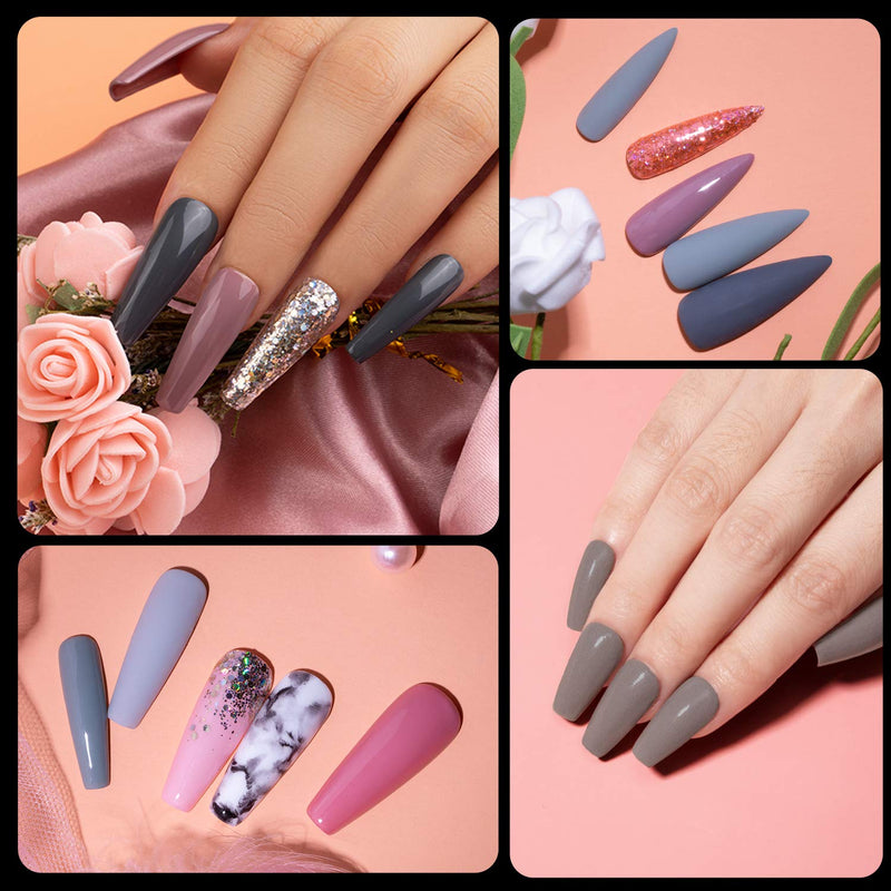 [Australia] - Beetles Poly Extension Gel Dual Nail Form - 120 Pcs Builder Gel Flat Stiletto Nail Molds Coffin False Nail Tips for Gel Manicure Nail Art Design Salon DIY at Home A-Style 