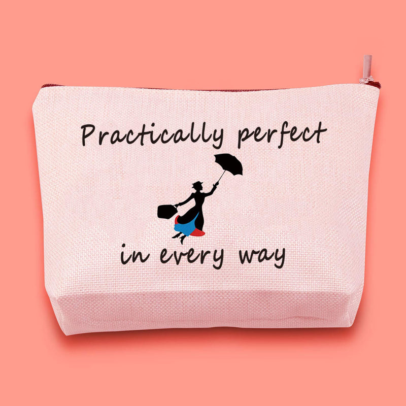 [Australia] - JXGZSO Practically perfect in every way Makeup Bag (Practically perfect in every way) 