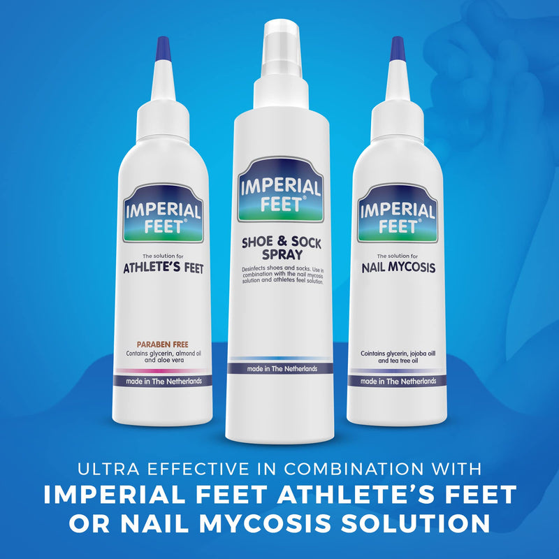 [Australia] - Shoe and Sock Spray for Fungal Nail Treatment | Athletes Foot & Anti Toe Nail Fungus Treatment | Ringworm Foot Care Shoe Freshener | 150 ML Imperial Feet 