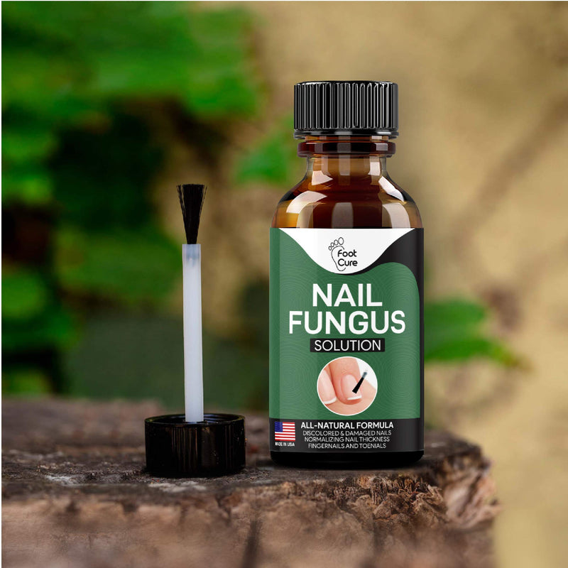 [Australia] - Foot Cure Extra Strong Nail & Toe Fungus Treatment - Made In USA, Best Nail Repair Set, Fungi Fingernail & Toenail Solution, Fix & Renew Damage Fungal Nail, Broken, Cracked & Discolored Nails, 2 Pack 