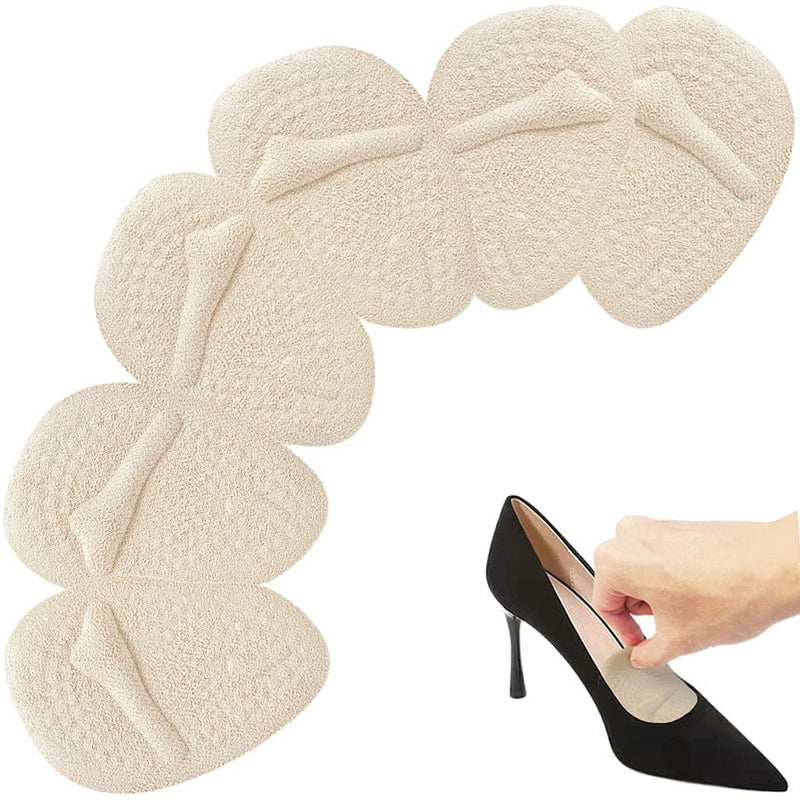 [Australia] - 3 Pairs Metatarsal Pads for Women,Ball of Foot Cushions Soft Gel Forefoot Cushion Inserts for Women Shoes Relieves Pain and Discomfort,Sweat Absorption and Non-Slip Foot Pad and Insole (Beige) 