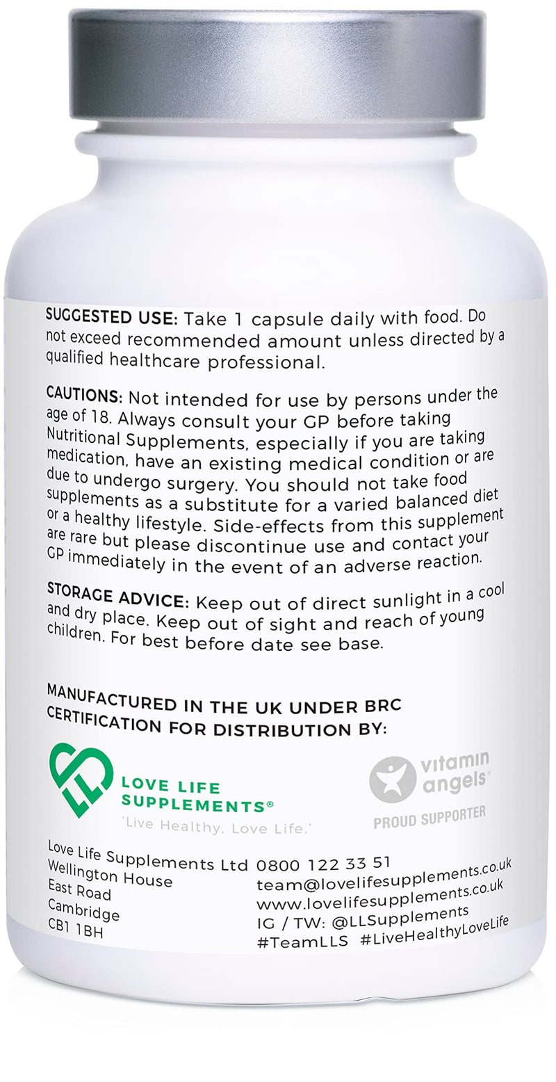[Australia] - High Strength Trans-Resveratrol by LLS | 500mg x 60 Capsules / 60 Servings | from Japanese Knotweed Root Extract | Pure Fill (Nothing Else Added) | Love Life Supplements 
