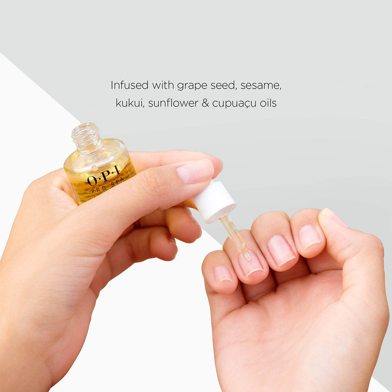 [Australia] - OPI Nail and Cuticle Oil, ProSpa Nail and Hand Manicure Essentials 0.29 Fl Oz (Pack of 1) 