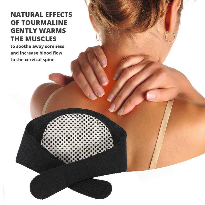 [Australia] - LHKJ Neck Support Wrap Chronic Neck Stiffness Brace Health Magnet Physical Therapy for Physical Therapy, Arthritis, Headaches 