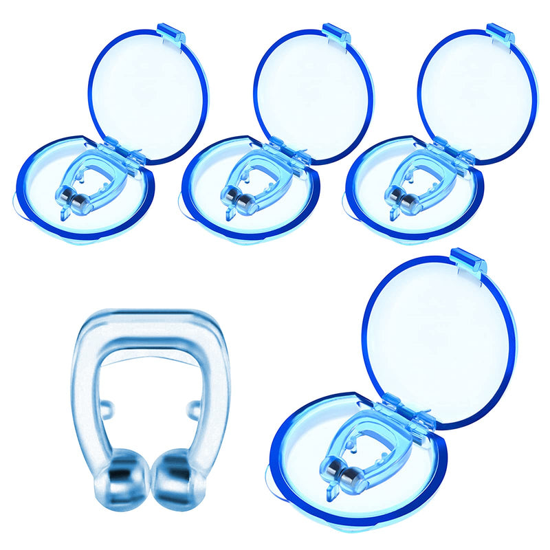 [Australia] - Snore Stopper, Anti Snoring Devices, 4 PCS Magnetic Anti Snoring Nose Clip Provide The Effective Snoring Solution to Stop Snoring 4 Count (Pack of 1) 