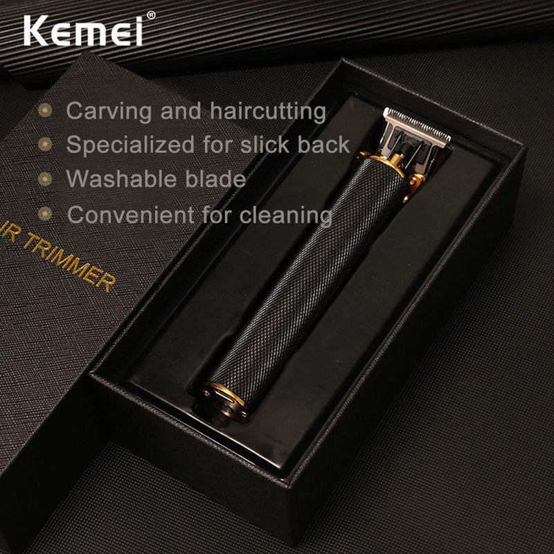 [Australia] - kemei mens clipper cordless Hair Clippers, Razor Electric Professional Beard Trimmer Grooming Shaving Machine Self Hair Cutting Haircut Trimmers Cutter，gold black 