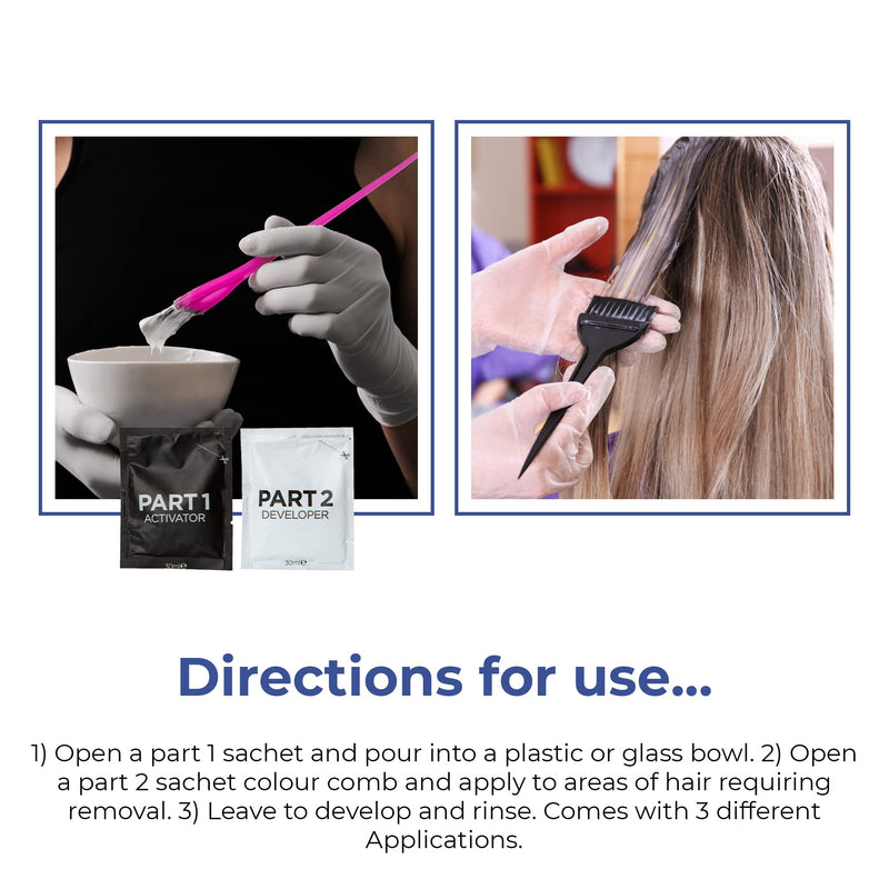 [Australia] - Scott Cornwall Decolour Flash Remover - Creates Balayage or Highlight Effects - Multiple Use Product - Creative Hair Colour Remover - No Peroxide Ammonia or Bleach - Salon Quality Results 