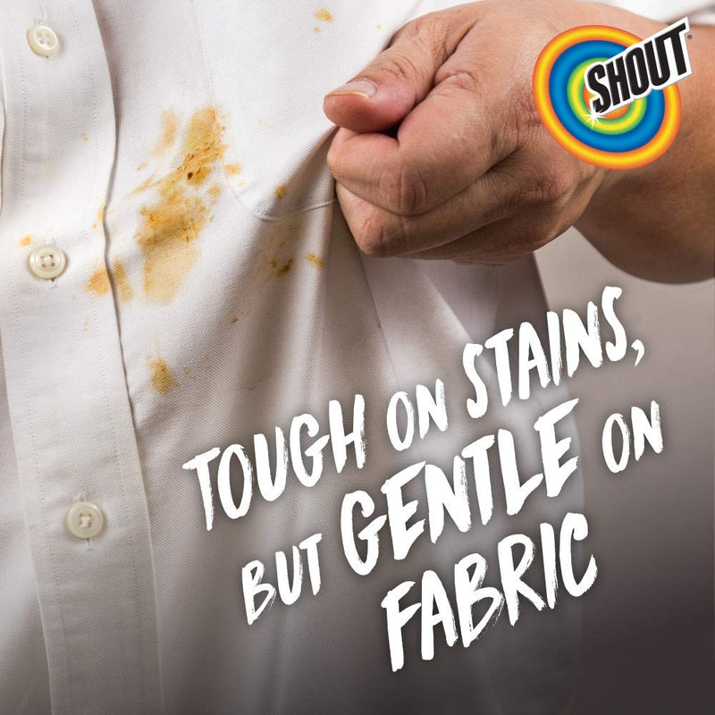 [Australia] - Shout Advanced Foaming Grease and Oil Laundry Stain Remover for Clothes, 18 oz 