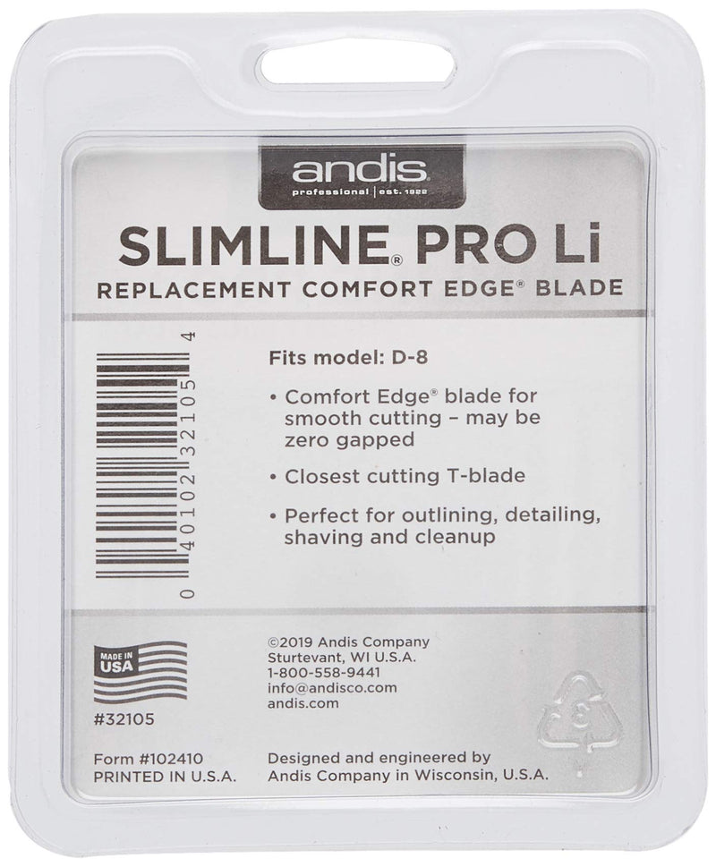 [Australia] - Andis Replacement Blade for Trimmer, D-7 Polished 