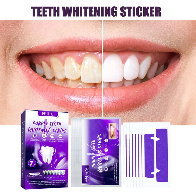 [Australia] - Teeth Whitening Strips, Teeth Whitener Strips Cleaning and Decontamination, Teeth Whitening Tooth Care Whitening Tooth, Suit for Coffee Teeth Tobacco Responsible Teeth Pigmented Teeth 