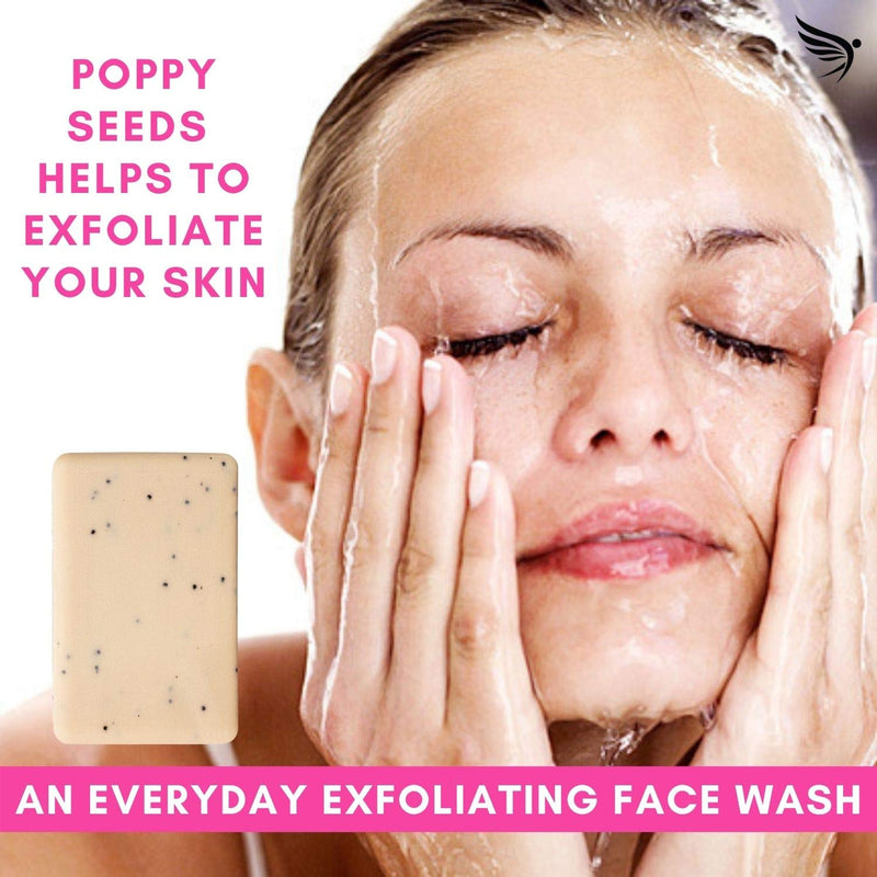 [Australia] - Sulphur Soap Bar with Salicylic Acid - [Made In U.K] Advanced Salicylic Acid & Sulphur Scrub Treatment Face Soap Bar | Paraben and Cruelty Free - 100g 
