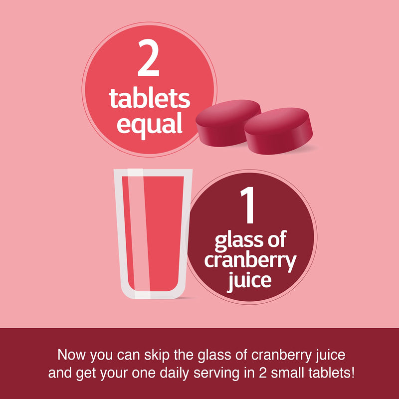 [Australia] - 21st Century Cranberry Plus Probiotic Tablets, 60 Count 60 Count (Pack of 1) 