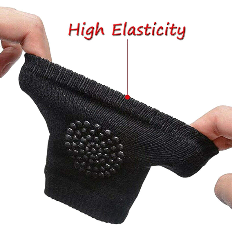 [Australia] - LASKYER Baby Knee Pads for Crawling - Anti-slip Knee Pads for Inflant,Elbow Leg Warmers - 1 pairs Black 