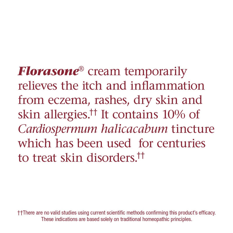 [Australia] - Boericke & Tafel Florasone Itch & Rash Relief Cream, 1 Ounce 