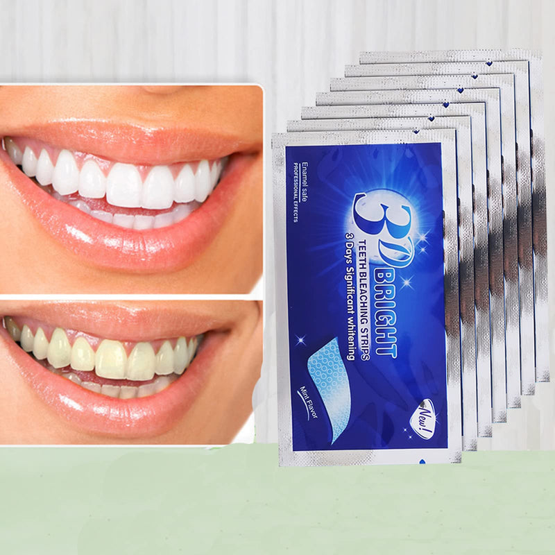 [Australia] - Teeth Whitener Strips,White Strips Teeth Whitening,Advanced Teeth Whitener Strips,Efficiently Removes Stains Strips,Tooth Whitening Strip,Can be Used in Any Place.(1Set：7Pcs） 