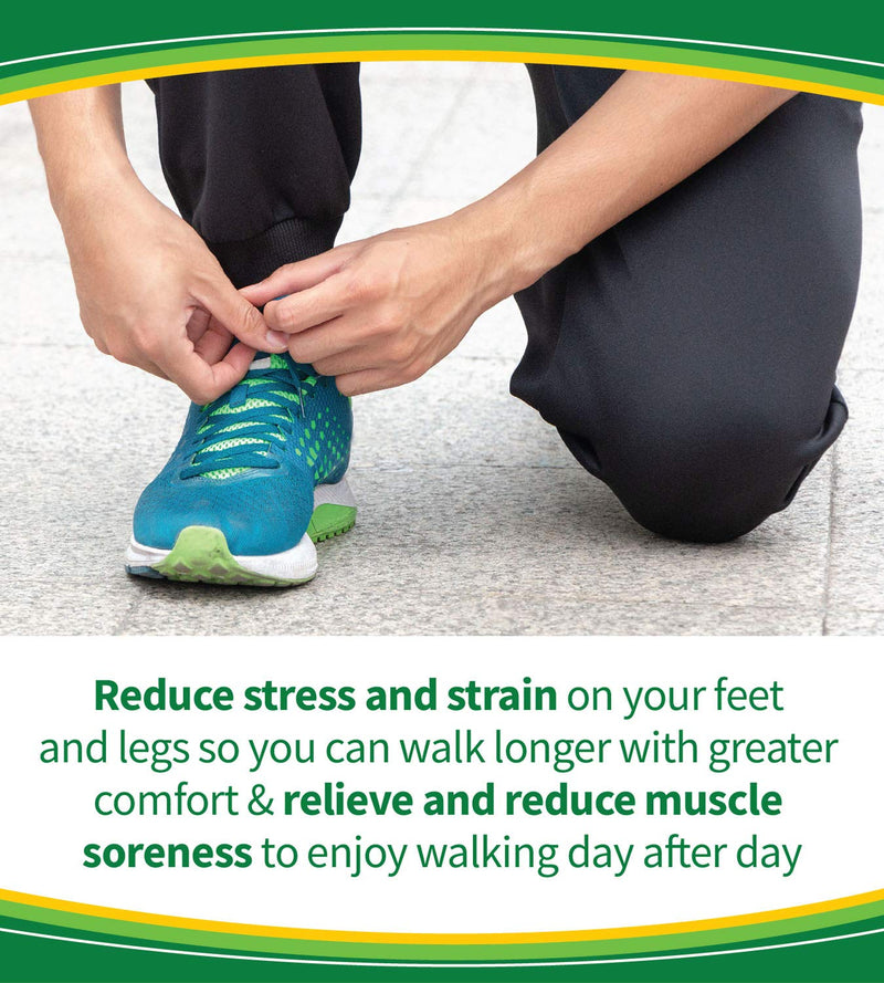 [Australia] - Dr. Scholls FITNESS WALKING Insoles Reduce Stress and Strain, Green/Purple (43219-96036) Women's 6-10 
