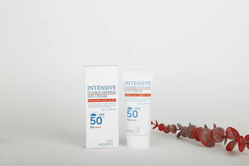 [Australia] - APLB Intensive Double Defense Sunscreen SPF 50+/PA++++ 2.03 fl. Oz (60ml) | Korean Skin Care, Sun Cream, Illuminate your skin and Improve Skin elasticity, Non-Sticky and Non-Greasy | 