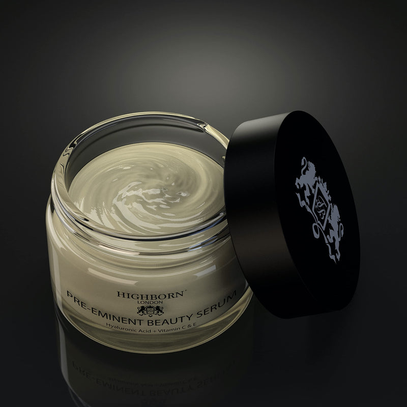 [Australia] - HighBorn London Pre-Eminent Beauty Serum - Advanced Face Serum w/ Hyaluronic Acid, Plant Collagen, Vitamin A Retinol, Vitamin C, Argan Oil & Arnica 