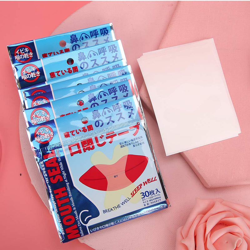 [Australia] - 240pcs Anti‑Snoring Patch,Mouth Tape Health‑Care Sleeping Nose Strips for Breath Snoring Aid Device 