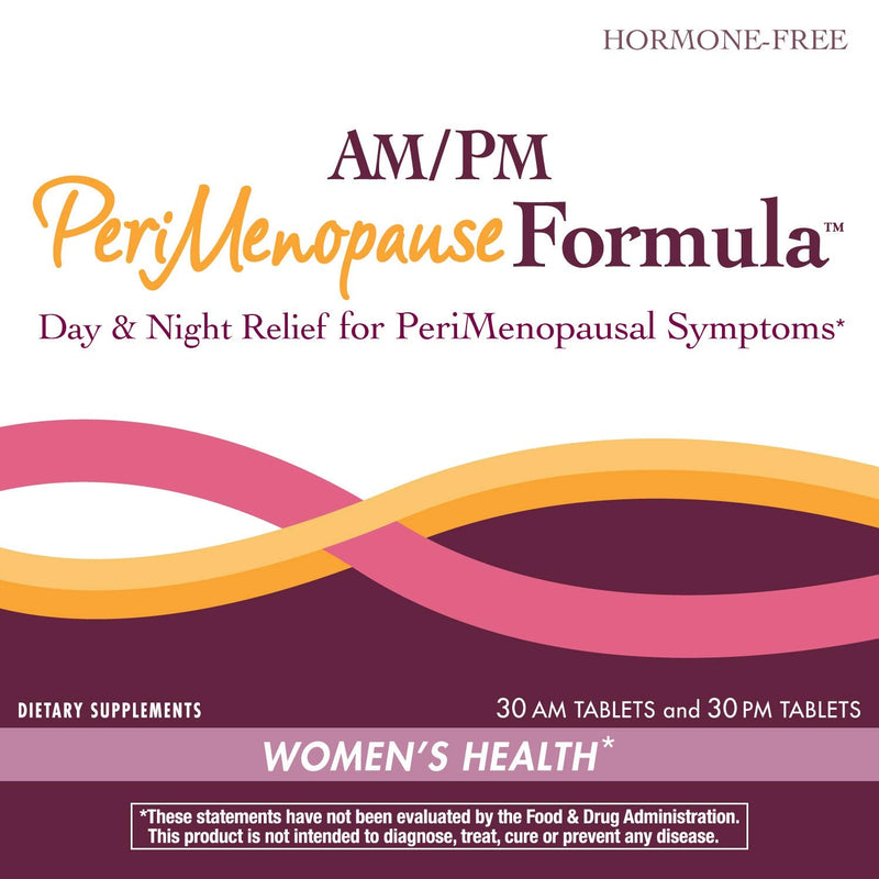 [Australia] - Nature's Way AM/PM PeriMenopause Formula Hormone-Free Day & Night Relief, 30AM & 30PM Tablets 