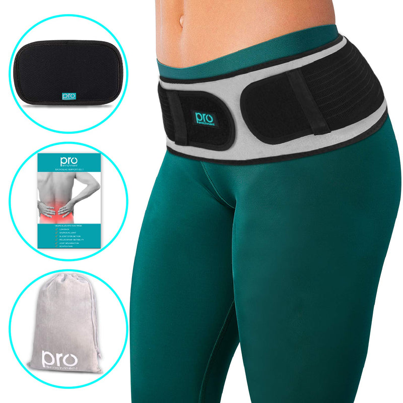 [Australia] - Sacroiliac SI Hip Belt for Women Men SI Joint Hip Belt - Lower Back Support Brace - Hip Braces for Hip Pain - Pelvic Support Belt - Adjustable Sciatica Pelvis Lumbar Pain Relief Trochanter Brace - REG Regular 