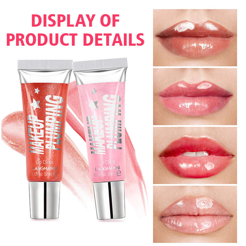 [Australia] - Petansy 8 Colors Glitter Liquid Lipstick Set, Shimmer Lip Gloss Lip Plumper Natural Lip Enhancer, Lip Maximizer Lip Gloss, Reduce Fine Lines, Beautiful Fuller & Hydrated, Instantly Sexy Lips 