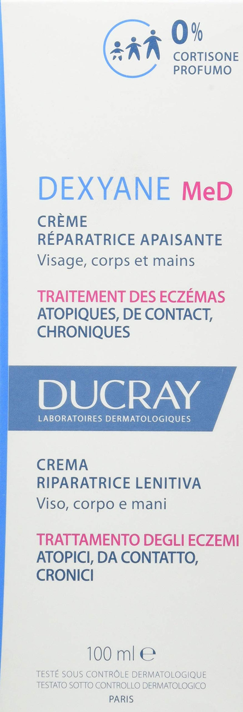 [Australia] - Ducray Dexyane Med Soothing Repair Cream 100ml 